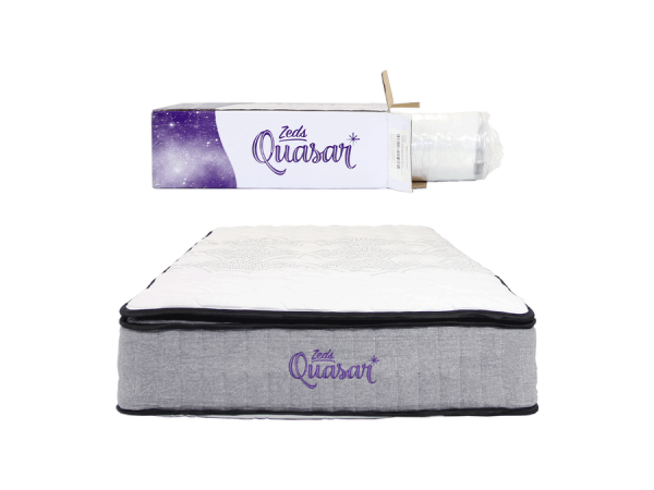 ZEDS QUASAR QUEEN MATTRESS IN A BOX - ZEDS QUASAR - Jam Industries